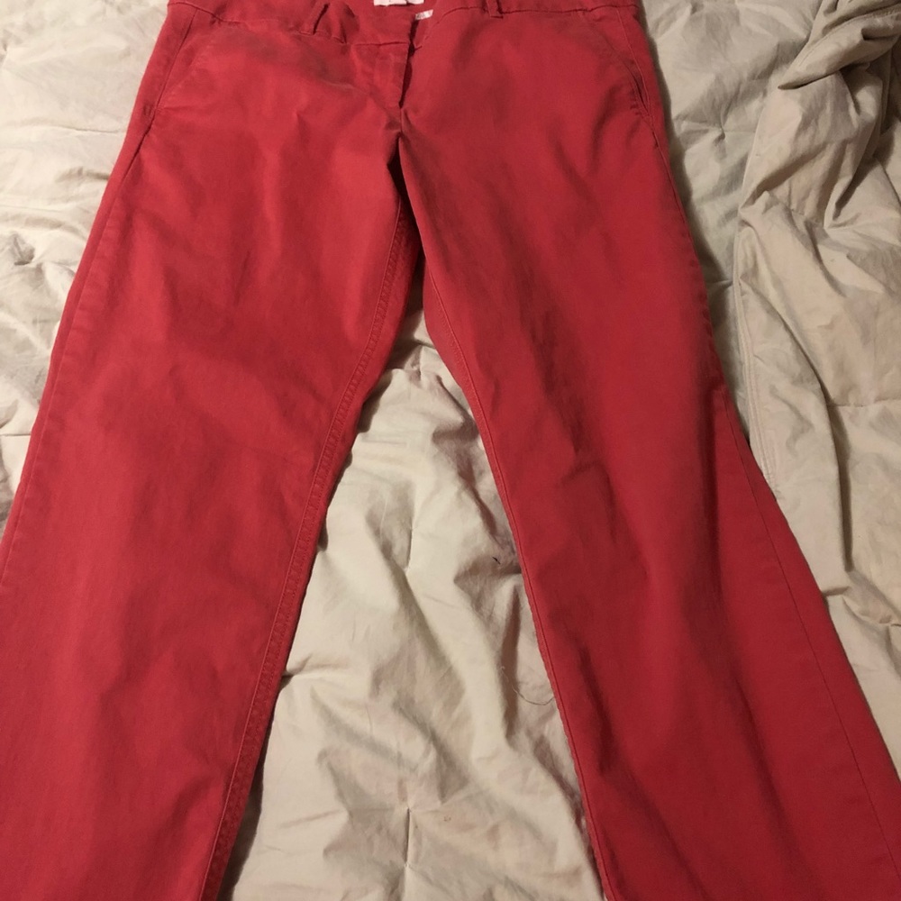 Loft salmon colored pants